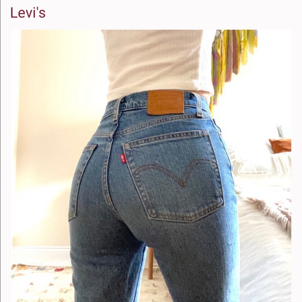 Levi’s wedgie jeans